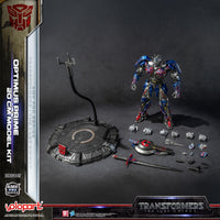 Thumbnail for YOLOPARK Transformers: The Last Knight Optimus Prime with Upgraded Weaponry,Highly Articulated 7.87 Inch Transformers Action Figure for Ages 15 and Up,No Converting