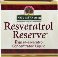 Thumbnail for Nature's Answer Alcohol-Free Resveratrol Reserve, 5-Fluid Ounces | Packed with Antioxidants | Promotes Overall Health | Immune System Support | Single Count
