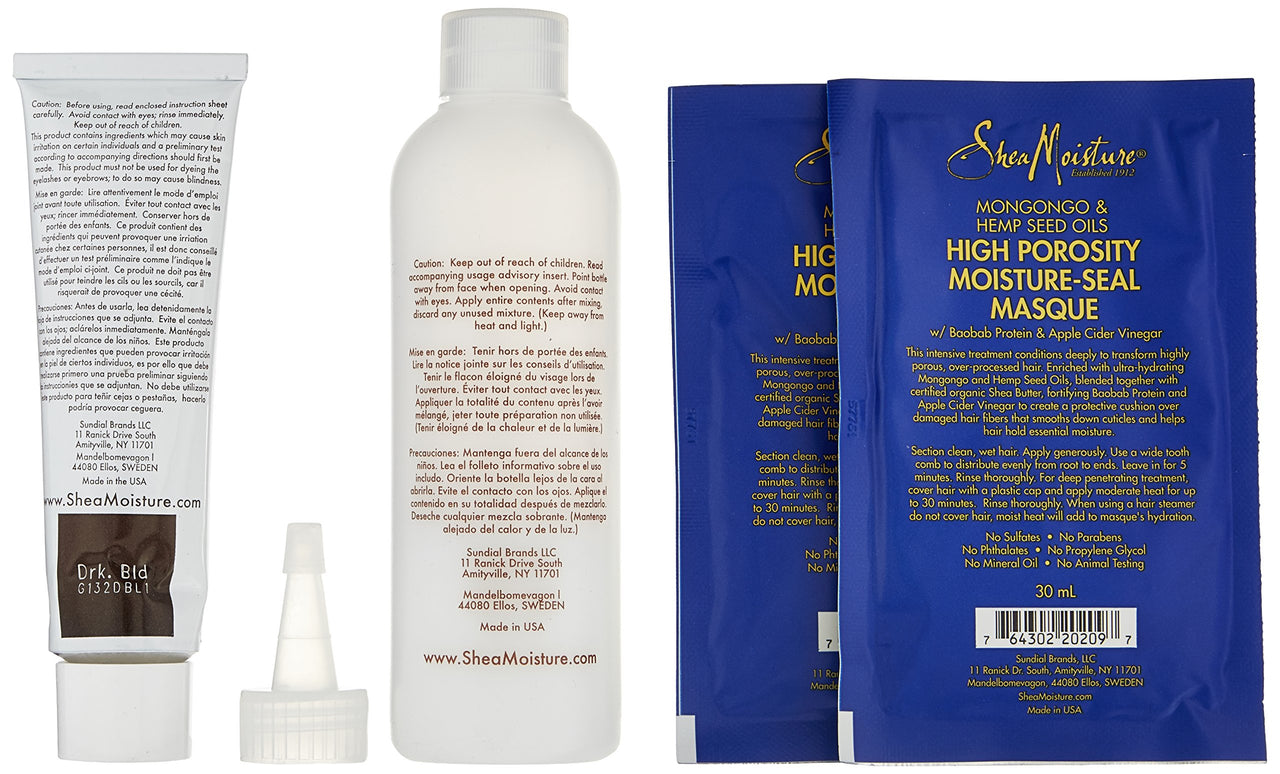 Shea Moisture Nourishing Hair Color Kit, Dark Blonde