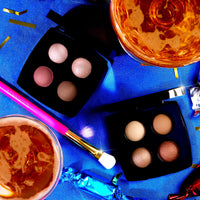 Thumbnail for LAURA GELLER NEW YORK Baked Eyeshadow Quad, Tropic Hues - Crease & Smudge Proof - 4 Pigmented Eyeshadows - Blendable Natural Look