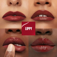 Thumbnail for Maybelline Super Stay Vinyl Ink Longwear No-Budge Liquid Lipcolor Makeup, Highly Pigmented Color and Instant Shine, Lippy, Cranberry Red Lipstick, 0.14 fl oz, 1 Count