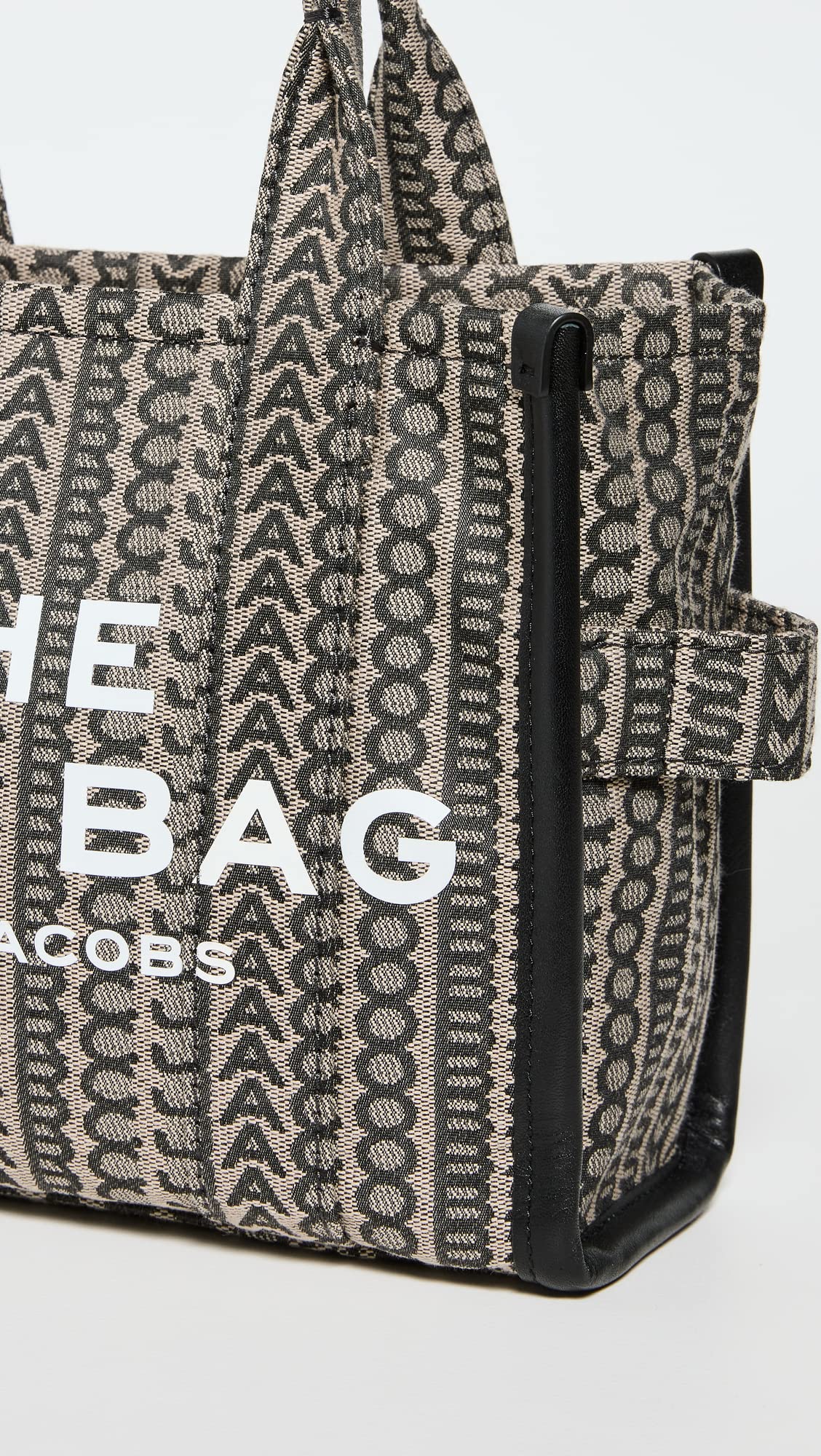 Marc Jacobs Women's The Monogram Small Tote, Beige Multi, One Size