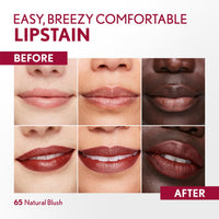 Thumbnail for Covergirl Outlast, 65 Natural Blush, Lipstain, Smooth Application, Precise Pen-Like Tip, Transfer-Proof, Satin Stained Finish, Vegan Formula, 0.06oz