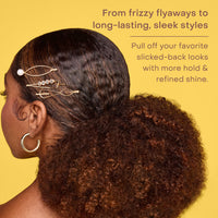 Thumbnail for SheaMoisture Strong Hold Styling Gel+Flaxseed Jamaican Black Castor Oil Gives Controlled Style,AllDay Hold,Infused With Castor Seed Oil,SheaButter & Indulgent Scent ParabenFree AntiFrizz Hair Gel 15oz