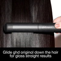 Thumbnail for ghd Original Styler - 1” Flat Iron Hair Straightener with Ceramic Heat Technology, 365ºF Safe Styling Temperature, Smooth Gloss Plates, Fast Heat-Up and Auto Sleep Mode - Black