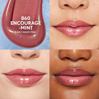 Thumbnail for Covergirl Clean Fresh Yummy Plumper Lip Gloss, 860 Encourage-Mint, Shiny, Vegan Formula, Easy to Apply, Minty Flavor, 0.33oz