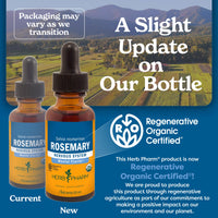 Thumbnail for Herb Pharm Certified Organic Rosemary Liquid Extract, 1 Fl Oz (Packaging May Vary)