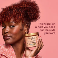 Thumbnail for SheaMoisture Define & Shine Styling Gel + Flaxseed Coconut&Hibiscus Hydrates,Holds Your Style All Day Infused With Glycerin,Coconut Oil an Invigorating Sweet Scent ParabenFree Frizz Control Gel 15OZ