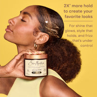 Thumbnail for SheaMoisture Strong Hold Styling Gel+Flaxseed Jamaican Black Castor Oil Gives Controlled Style,AllDay Hold,Infused With Castor Seed Oil,SheaButter & Indulgent Scent ParabenFree AntiFrizz Hair Gel 15oz