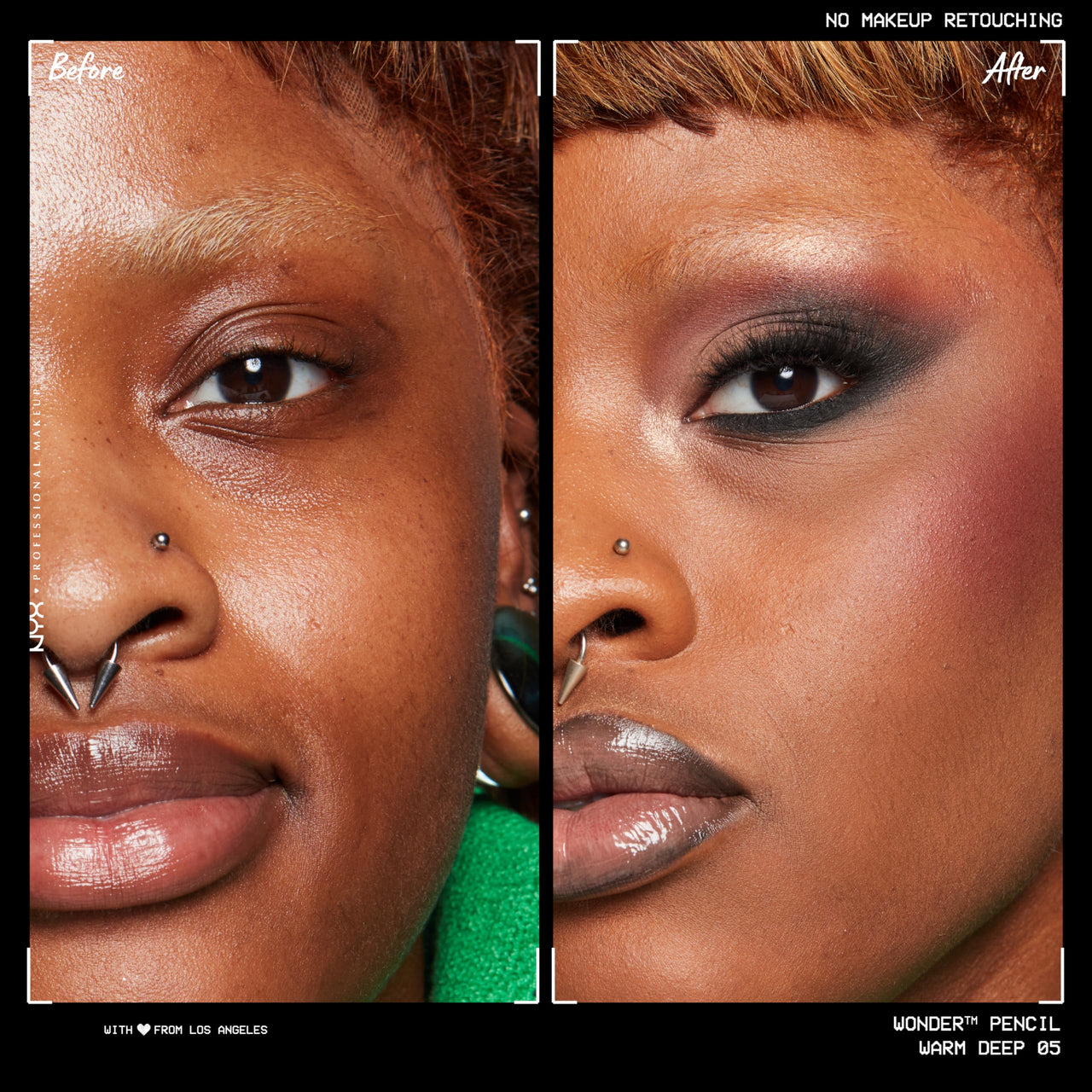 NYX PROFESSIONAL MAKEUP Wonder Pencil, Multi-Use Micro Highlighter & Concealer Stick - Warm Deep