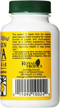 Thumbnail for Royal Tropics The Original Green Papaya Digestive Aid Capsules, 75 Count