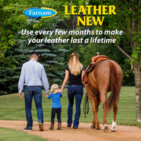 Thumbnail for Farnam Leather New Deep-Cleaning Conditioner and Restorer for Saddles and Leather, 16 Ounces