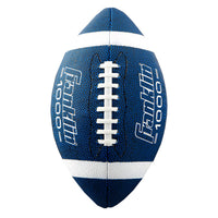 Thumbnail for Franklin Sports Junior Size Football - Grip-Rite Youth Footballs - Extra Grip Synthetic Leather Perfect for Kids - Blue and White