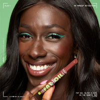 Thumbnail for NYX PROFESSIONAL MAKEUP Fat Oil Slick Click, Lightweight, Buildable Pigmented Vegan Lip Balm - Group Chat (Nude)