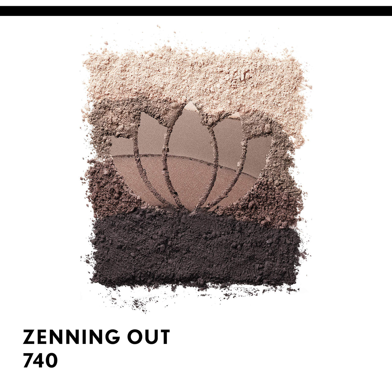 COVERGIRL TruNaked Quad Eyeshadow Palette, Zenning Out, 6 Shades, 0.06 Fl Ounces, Shimmer Fade-Proof Formula, Pigmented Shades