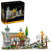 Thumbnail for LEGO Icons The Lord of The Rings: Rivendell Building Set for Adults, Ages 18+ - LOTR Bedroom or Home Decor - Gift for Men & Women - 10316