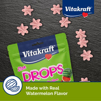 Thumbnail for Vitakraft Drops Rabbit Guinea Pig Hamster Treats Watermelon Flavor 4.4 Ounce Bag Delicious Yogurt Enriched Drops with Fruity Flavor Nutritious Small Animal Snacks for Rabbits Guinea Pigs and Hamsters