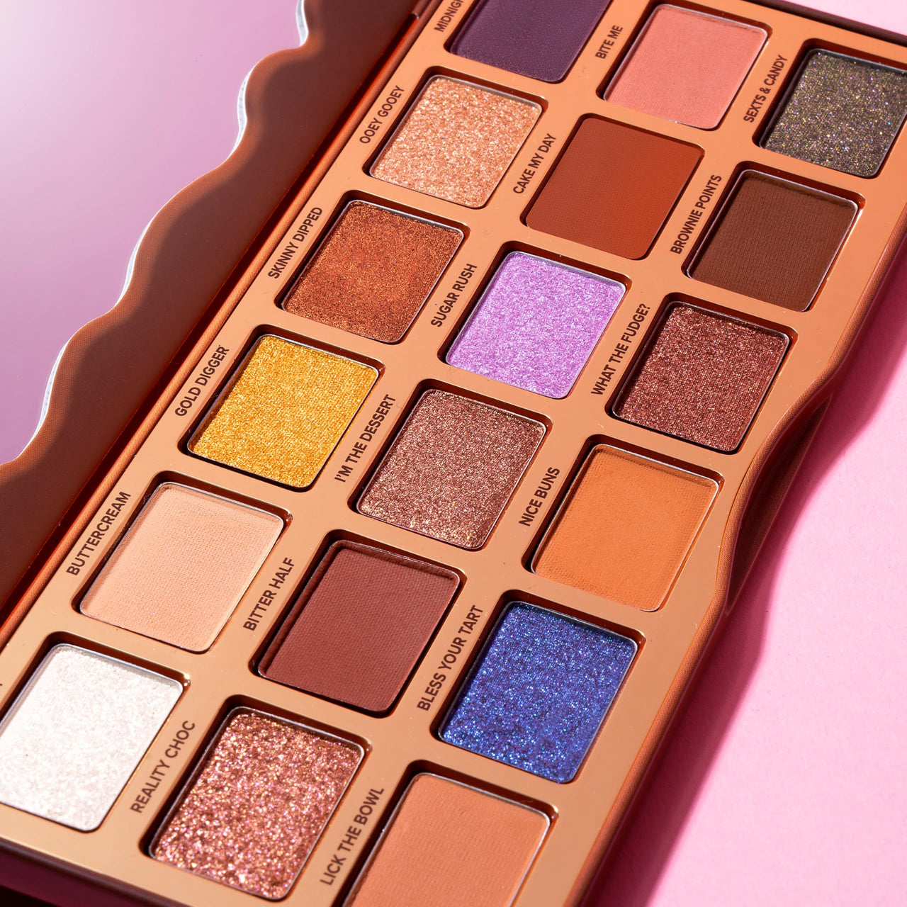 Too Faced Better Than Chocolate Eyeshadow Makeup Palette | High Pigment, Shimmer + Matte, 0.7 Ounce
