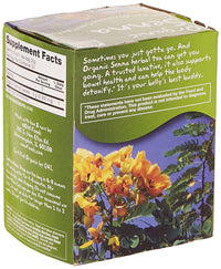 Thumbnail for NOW Foods, Certified Organic Senna Tea, Caffeine Free, Relieving, Non-GMO, Premium Unbleached Tea Bags with No-Staples Design, 24-Count (Pack of 2)