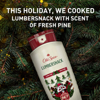 Thumbnail for Old Spice Body Wash for Men, Holidudes Holiday Edition, 24/7 Holiday Freshness, Lasting Scent and Rich Lather, Stocking Stuffer, Lumbersnack with Fresh Pine Scent, 16 oz