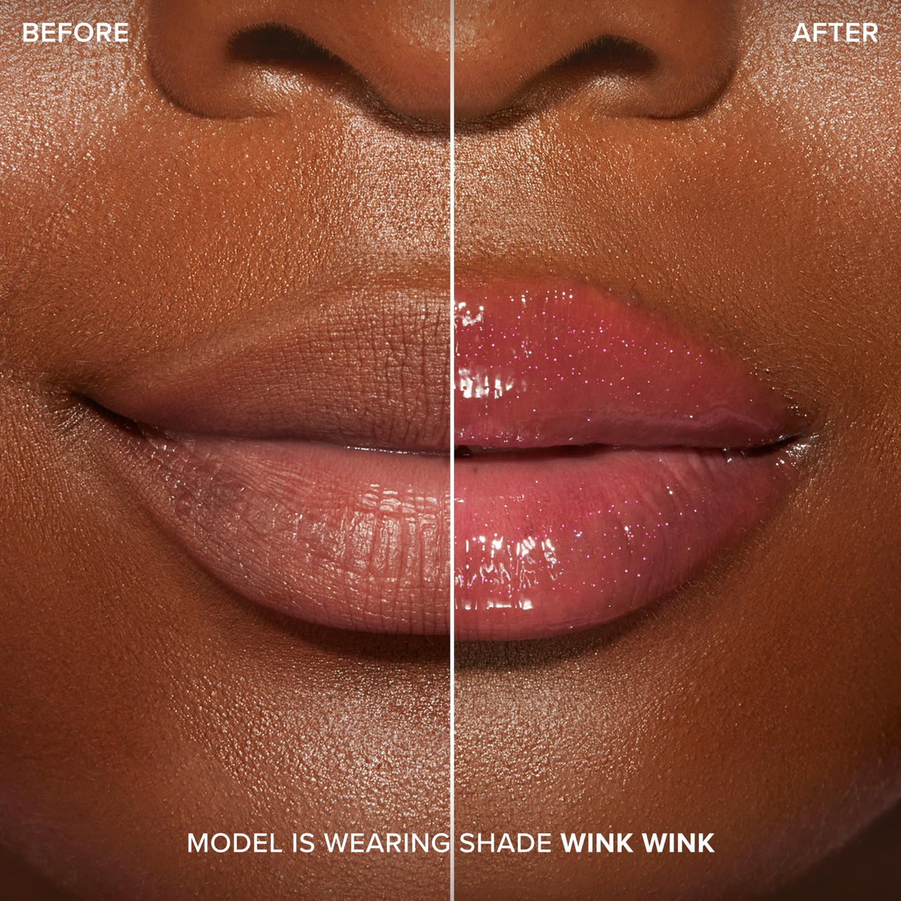 Too Faced Lip Injection Maximum Plump Extra Strength Lip Plumper Gloss | Hydrating, Volumizing, + Plumping, 0.14 Fl Oz, Wink Wink (Neon Pink Sparkle)