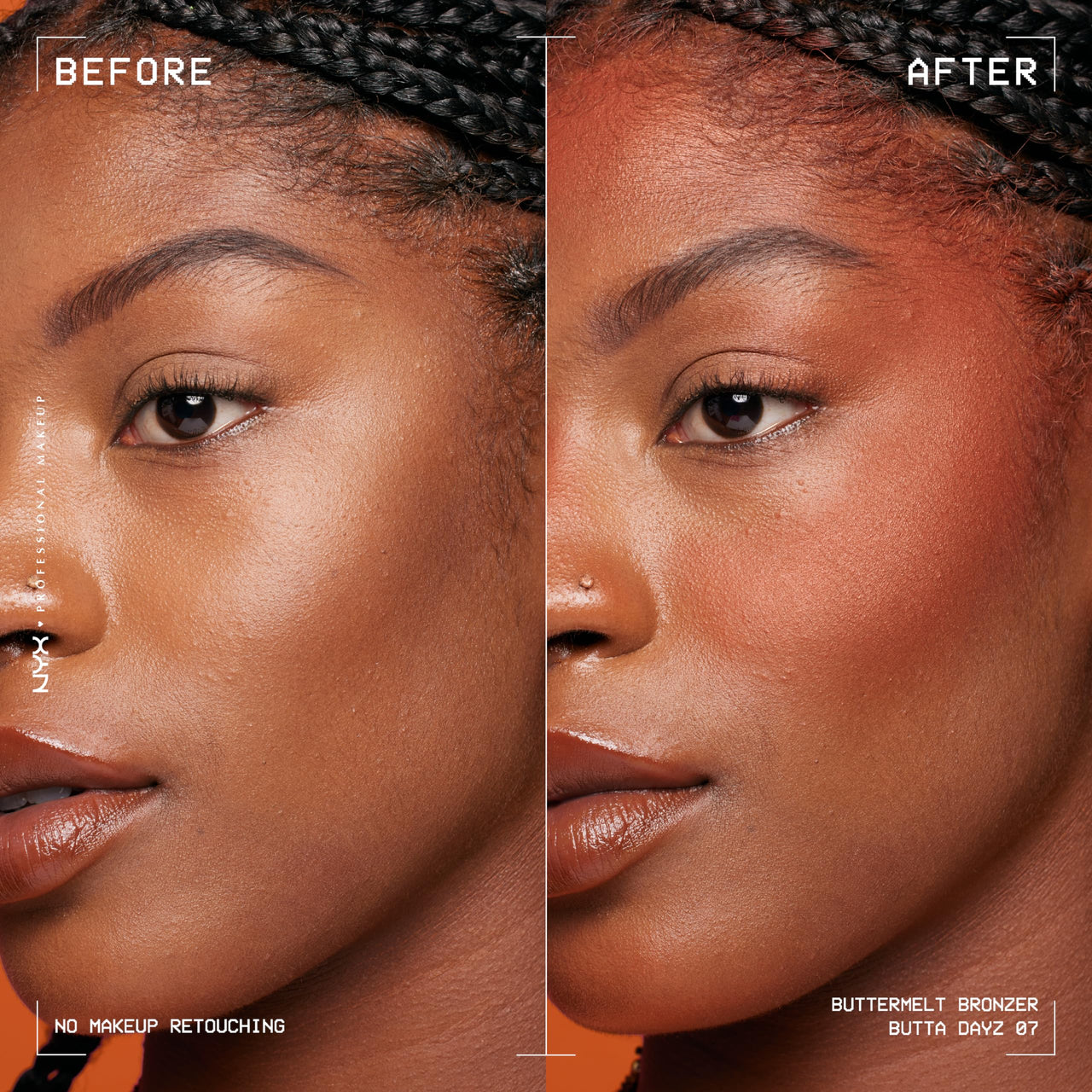 NYX PROFESSIONAL MAKEUP Matte Buttermelt Bronzer, Longwear Face Makeup with Up to 12 Hours of Wear, Vegan Formula - Butta Dayz (Deep Rich Warm Red)