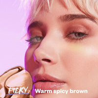 Thumbnail for Kosas 10-Second Eye Gel Watercolor Eyeshadow: Moisturizing and Brightening Shimmer Eyeshadow - Fiery