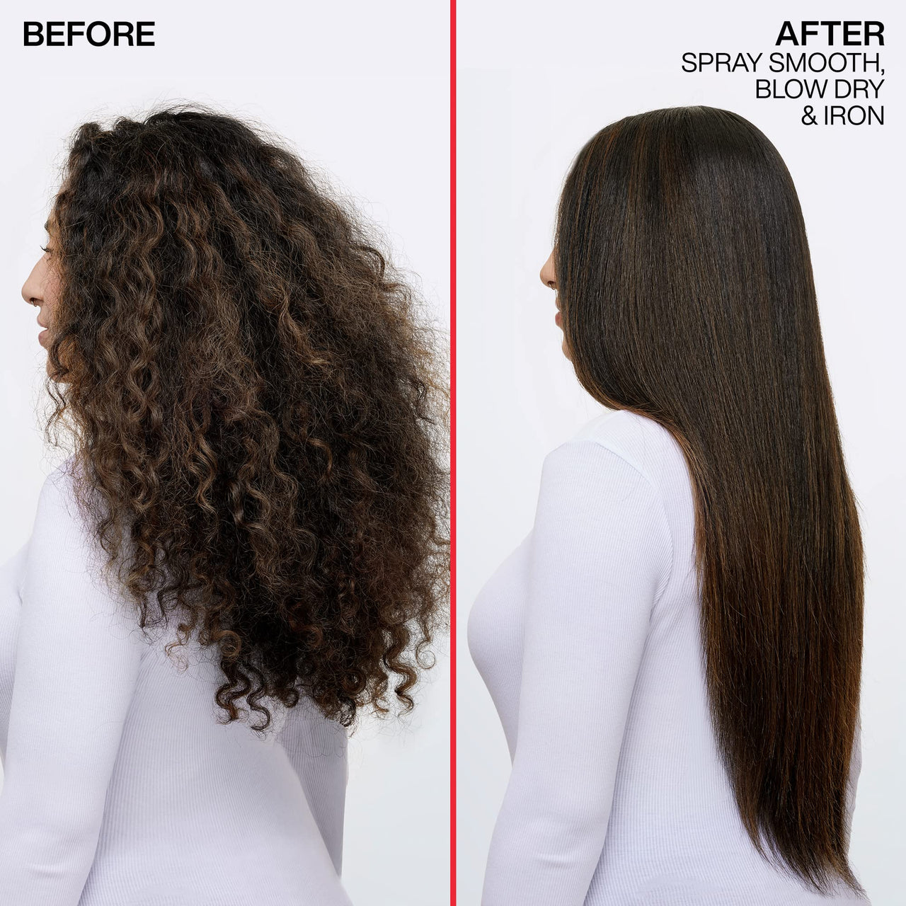 Redken Spray Smooth Anti Frizz Hair Spray | Frizz Control and Heat Protection | Instant Smoother | With Citric Acid | Paraben, Sulfate & Silicone-Free| 7.5 Oz