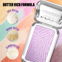 Thumbnail for NYX PROFESSIONAL MAKEUP Buttermelt Highlighter, Powder Highlighter Makeup, With Up to 12H Wear and High Impact Glow - 40 No 1 Butta (Holographic Lavender)