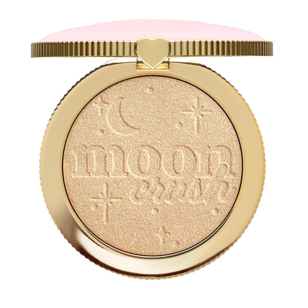 Too Faced Moon Crush Highlighter | Sheer, Powder, Glossy Glow, Highlighter Makeup 0.24 Ounce, Shooting Star