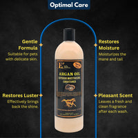 Thumbnail for E3 Argan Oil Conditioner - Ideal for Dry, Damaged Hair, Leave-in or Rinse-Out, Strengthens, Moisturizes, Prevents Breakage, Split Ends, Nourishes Skin