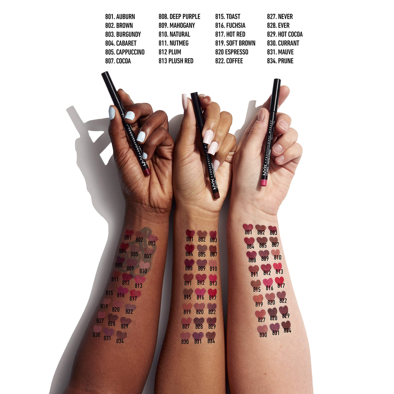 NYX PROFESSIONAL MAKEUP slim lip liner pencil 810 natural