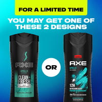 Thumbnail for AXE Body Wash Apollo 4 Count for Long Lasting Freshness Sage & Cedarwood Men's Body Wash with Odor-Busting Prebiotics 16 oz