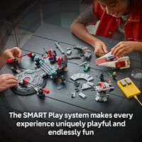 Thumbnail for LEGO Star Wars SMART Play: Throne Room Duel & A-Wing Interactive Building Toy - All-in-One Set - Reacts to How You Move and Play with a SMART Brick - Gift for Boys, Girls and Kids Ages 9+ - 75427