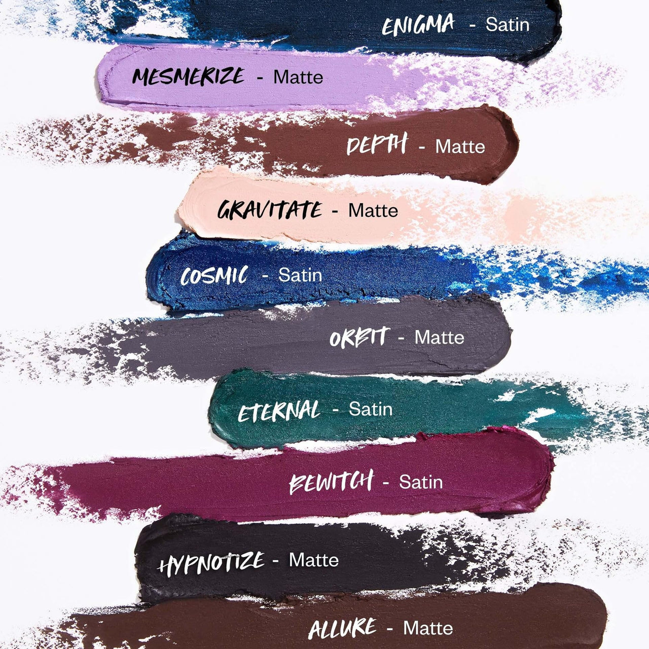 Kosas Soulgazer Gel Eyeliner (Mesmerize) - Waterproof, Smudge-Proof Pen with Hyaluronic Acid - Retractable Eyeliner Pencil with Sharpener & Smudger, Long-Lasting - Soft Lilac Matte