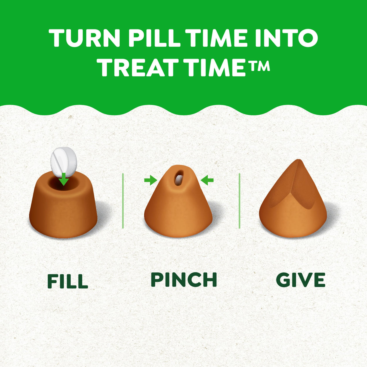 Greenies Pill Pockets for Dogs Small Size, Tablet Pill Treats for Dogs, Chicken Flavor, 3.2 oz. Pouch