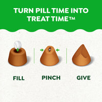 Thumbnail for Greenies Pill Pockets for Dogs Small Size, Tablet Pill Treats for Dogs, Chicken Flavor, 3.2 oz. Pouch