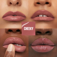 Thumbnail for Maybelline Super Stay Vinyl Ink Longwear No-Budge Liquid Lipcolor Makeup, Highly Pigmented Color and Instant Shine, Cheeky, Rose Nude Lipstick, 0.14 fl oz, 1 Count