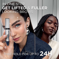 Thumbnail for L'Oreal Paris Infallible Up To 24H Wear Brow Lamination, Water-Resistant Longwear Eyebrow Gel Make Up, Clear/Transparent, 0.16 Fl Oz