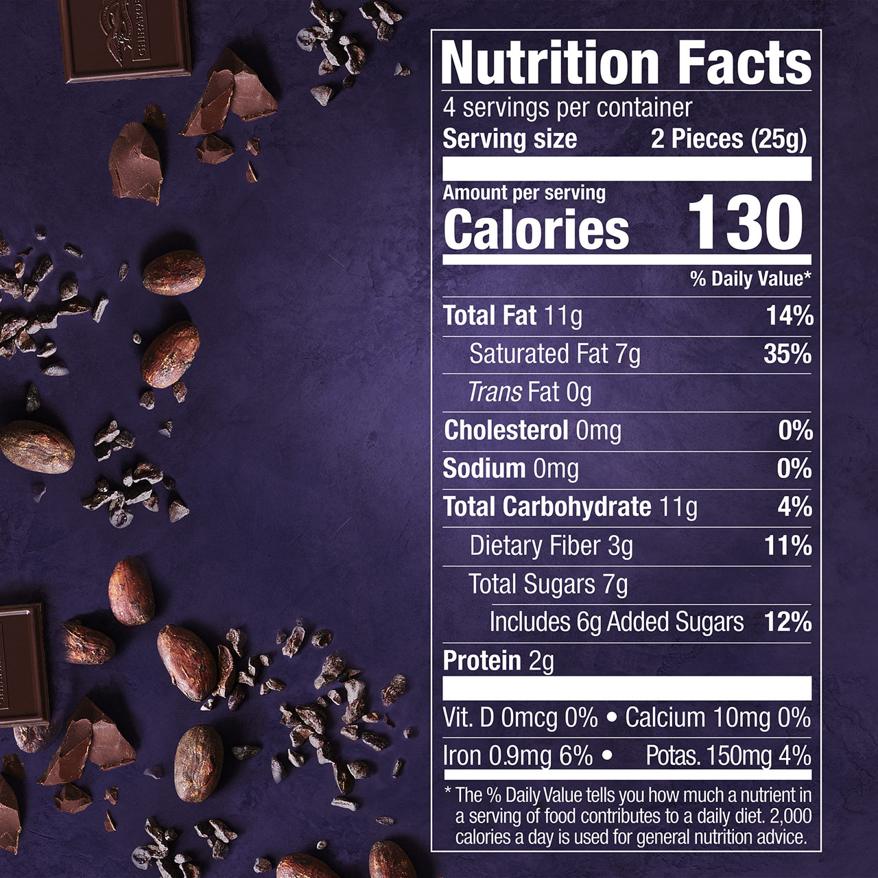 GHIRARDELLI INTENSE DARK Chocolate Bar, 72% Cacao, 3.5 Oz Bar (Pack of 4)