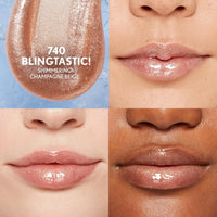 Thumbnail for Covergirl Clean Fresh Yummy Plumper Lip Gloss, 740 Blingtastic, Shiny, Vegan Formula, Easy to Apply, Minty Flavor, 0.33oz