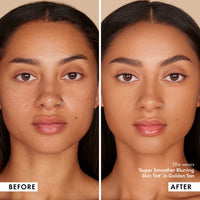 Thumbnail for ICONIC LONDON Super Smoother Blurring Skin Tint | Light to Medium Coverage, Hydrating, Ultra-Lightweight Tinted Moisturizer, Cruelty-Free, Vegan Makeup (Golden Tan) 1.01 Fl oz