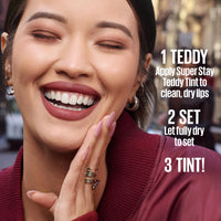Thumbnail for MAYBELLINE Super Stay Teddy Lip Tint, Long Lasting Matte Lipstick For Up To 12HR Wear, Wild At Heart, 1 Count