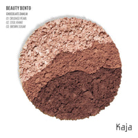 Thumbnail for Kaja 3 Colors Eyeshadow - Beauty Bento 08 Chocolate Dahlia | Mosaic Chrome, Shimmer, Matte finish, Cruelty free, K-Beauty Mini Palettes, Easy Finger Blendable, Glitter, High Pigmentation, 0.03 Oz