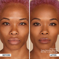 Thumbnail for ICONIC LONDON Super Smoother Blurring Skin Tint | Light to Medium Coverage, Hydrating, Ultra-Lightweight Tinted Moisturizer, Cruelty-Free, Vegan Makeup (Golden Deep) 1.01 Fl oz