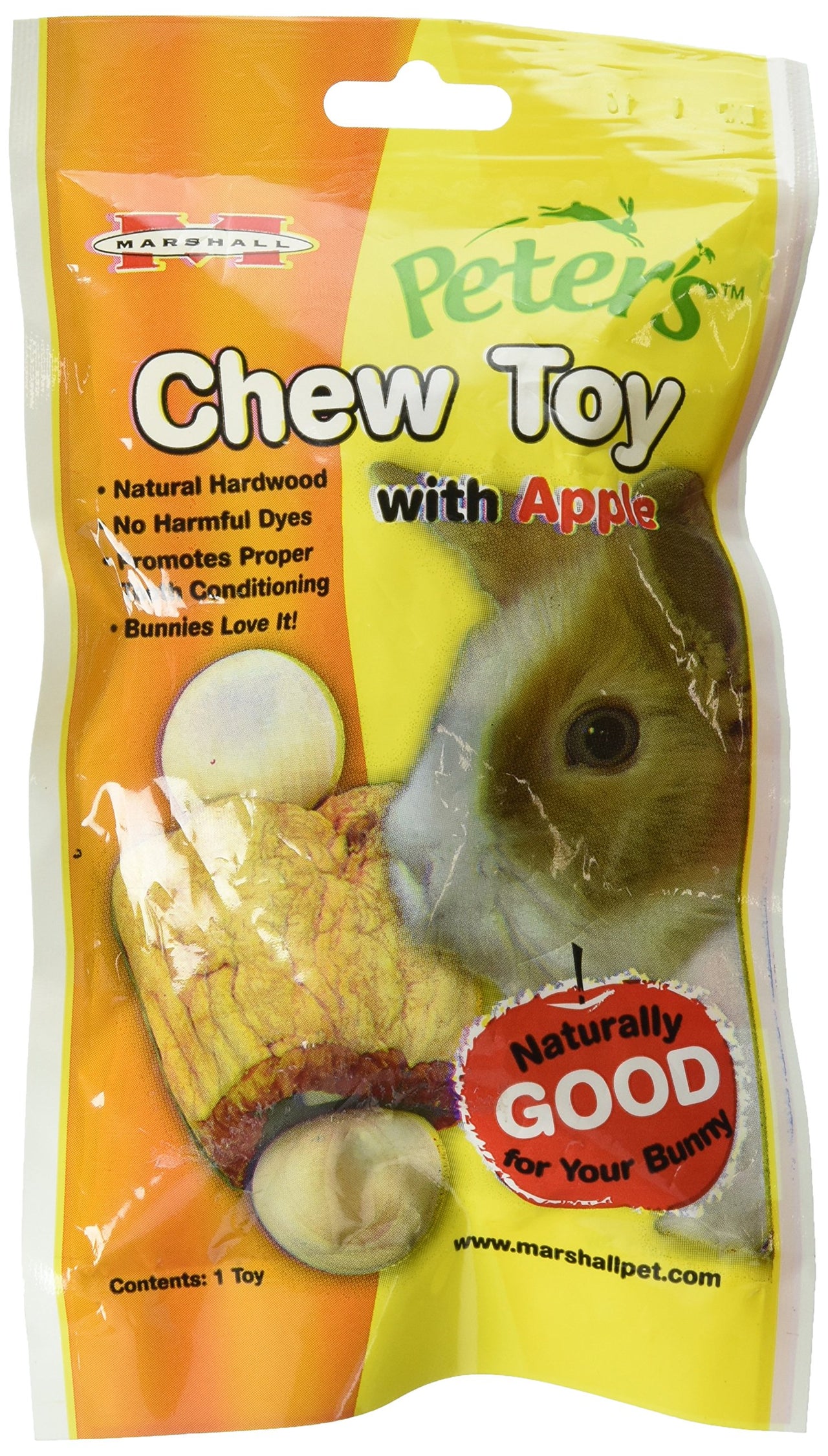 Peter'S Chew Toy For Rabbits And Small Animals, Apple