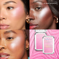 Thumbnail for NYX PROFESSIONAL MAKEUP Buttermelt Highlighter, Powder Highlighter Makeup, With Up to 12H Wear and High Impact Glow - 15 U Butta Werk (Frosty Pink)