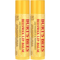 Thumbnail for Burt's Bees Lip Balm - Original Beeswax, Lip Moisturizer With Responsibly Sourced Beeswax, Tint-Free, Natural Origin Conditioning Treatment, 2 Tubes, 0.15 oz.