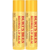 Thumbnail for Burt's Bees Lip Balm - Original Beeswax, Lip Moisturizer With Responsibly Sourced Beeswax, Tint-Free, Natural Origin Conditioning Treatment, 2 Tubes, 0.15 oz.