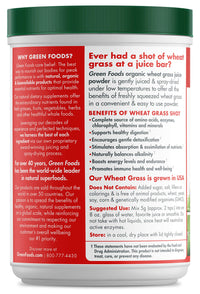Thumbnail for Green Foods Organic Wheat Grass Shots, 10.6 Ounce - Certified Organic, Kosher, Vegan, Raw, Gluten-Free, Soy-Free